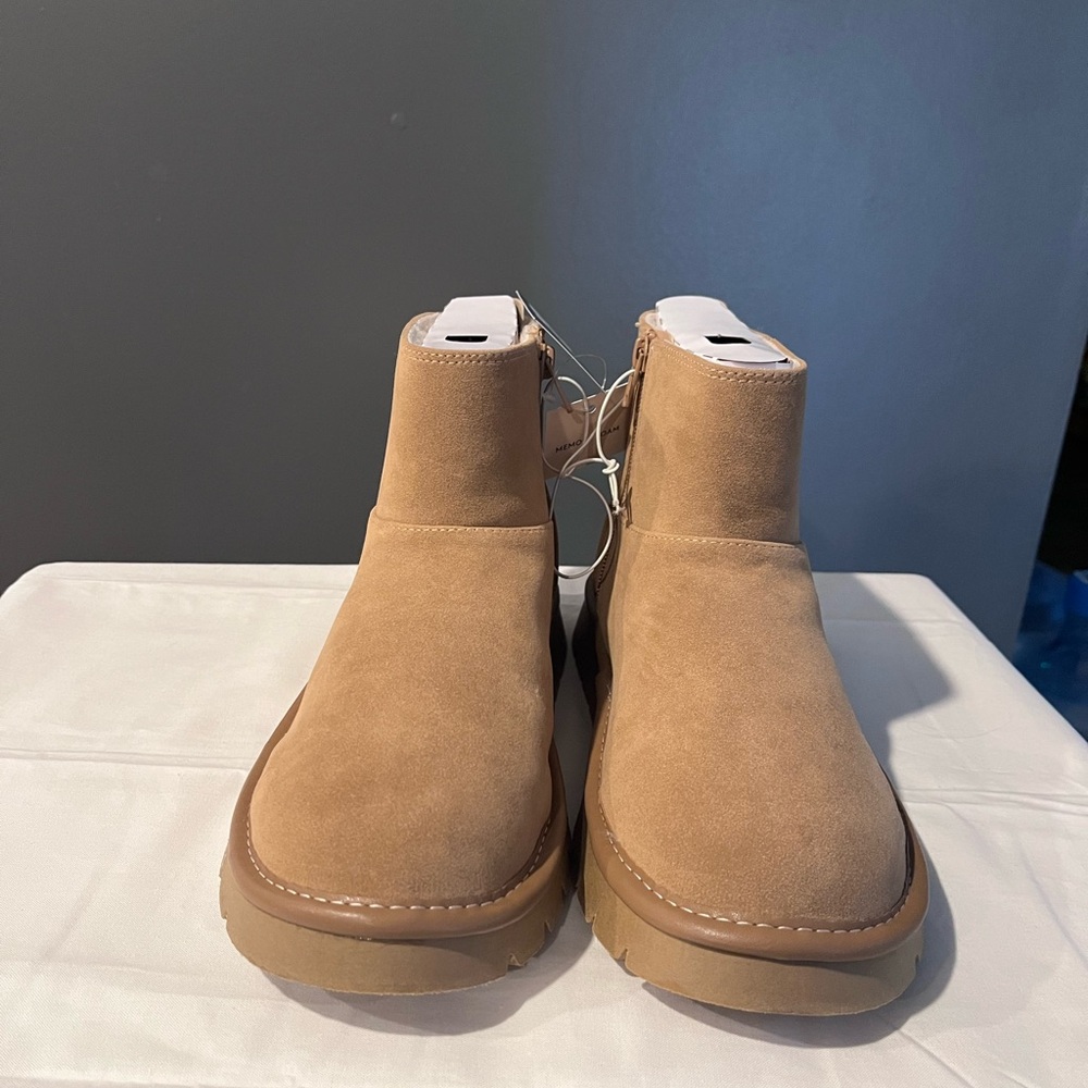 Tan Suede Men's Are Women’s Boots